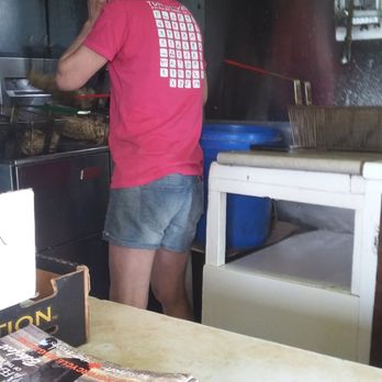 Capt'n Fry's Chip Wagon - On the phone while cooking fries. I like my fries cooked 60 seconds(still raw). - Fast Food Near Me - Milton, Ontario Capt'n Fry's Chip Wagon - On the phone while cooking fries. I like my fries cooked 60 seconds(still raw). - Fast Food Near Me - Milton, Ontario