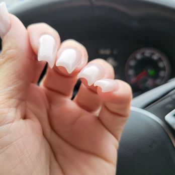 Angel Nails & Spa - Not the right shape - Nail Salons Near Me - Pflugerville, Texas