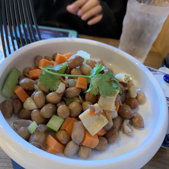 Tiger Dumplings - A04. Tofu Skin Mix with Peanuts...just peanuts and 3 pieces of tofu skin...skip - Noodles Near Me - Arlington, Virginia Tiger Dumplings - A04. Tofu Skin Mix with Peanuts...just peanuts and 3 pieces of tofu skin...skip - Noodles Near Me - Arlington, Virginia