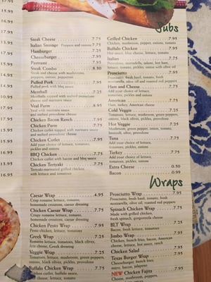 Menu photo 2 Pizzeria Presti Westford, MA Menu photo 2 Pizzeria Presti Westford, MA