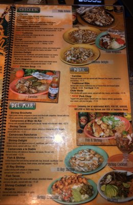 Menu photo 3 El Rey Azteca Whites Creek, TN