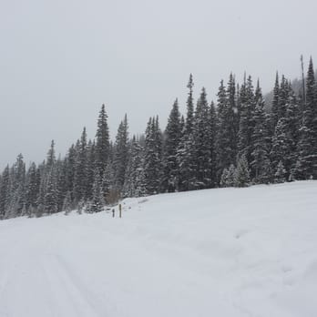 Butler Gulch - Snowy parking lot - Hiking Near Me - CO, Colorado