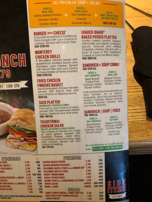 Menu photo 4 54th Street Restaurant & Drafthouse San Antonio, TX