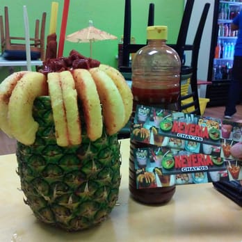 Neveria Chayos - Picture doesnt do justice!!! This thing is huge. The family is super nice and friendly. Come here! - Ice Cream & Frozen Yogurt Near Me - Phoenix, Arizona