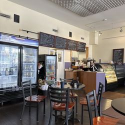 Helena's Chocolate Cafe & Creperie - Counter & Menu Board