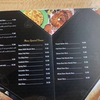 Saravana Bhavan - Saravana Bhavan Menu 4 - Indian Near Me - Edison, New Jersey