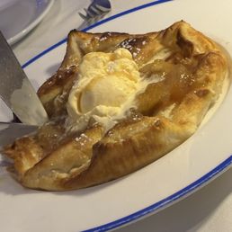 Milopita Apple pastry can serve 4