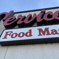 Service Food Market - Cute visible sign