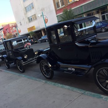 KiMo Theatre - 90th anniversary antique cars out front - Music Venues Near Me - Albuquerque, New Mexico