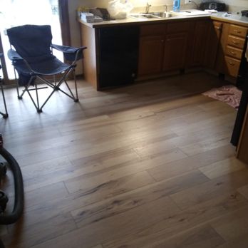 Helping Hand Handyman Services - Engineered hardwood flooring #3 (Kitchen) - Handyman Near Me