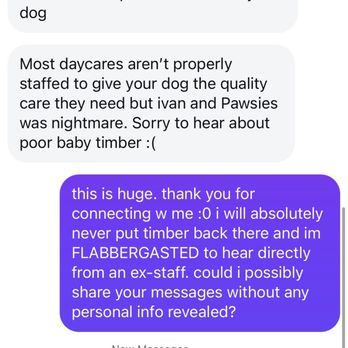 Pawsies - statement from staff member who quit - Pet Training Near Me - Brooklyn, New York Pawsies - statement from staff member who quit - Pet Training Near Me - Brooklyn, New York