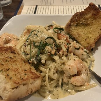 The Feast Restaurant - Shrimp and Crab Alfredo - Seafood Near Me - Holmes Beach, Florida