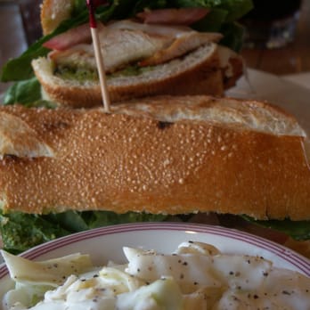 Shoop's - Chicken Pesto Sandwich and Coleslaw - Delis Near Me - Santa Monica, California Shoop's - Chicken Pesto Sandwich and Coleslaw - Delis Near Me - Santa Monica, California