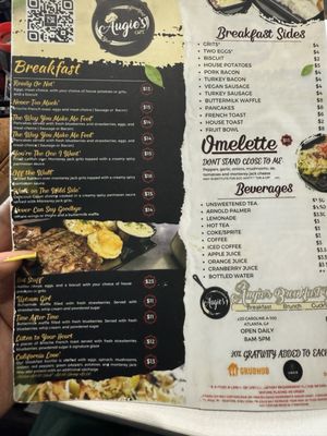 Menu photo 2 Augie's Breakfast Bar Atlanta, GA Menu photo 2 Augie's Breakfast Bar Atlanta, GA