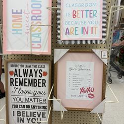 Classroom decor