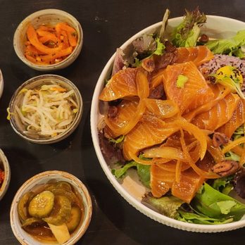 DA O’N - Soy Salmon Over Rice - Korean Near Me - Houston, Texas