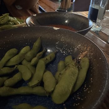 Piranha Killer Ramen - Spicy Edamame Asked for spice on the side - Ramen Near Me - Arlington, Texas