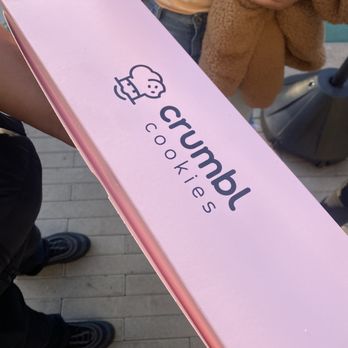 Crumbl - Concord - Package it comes in if you order 4 - Bakeries Near Me - Concord, California