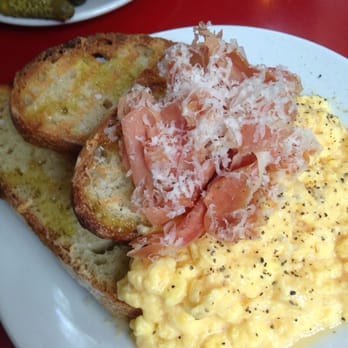 Buvette - Prosciutto, Parmesan, streamed eggs and toasts - French Near Me - New York, New York