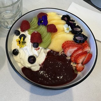 Jerry's Milk Bar - Fruit bowl with granola, yogurt and poppy seeds - Restaurants Near Me - Elwood, VIC Jerry's Milk Bar - Fruit bowl with granola, yogurt and poppy seeds - Restaurants Near Me - Elwood, VIC
