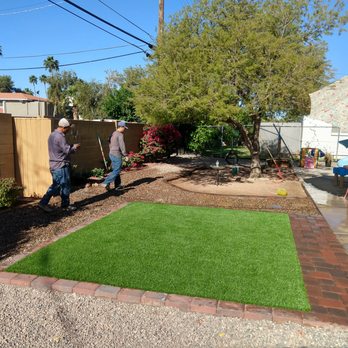 B&G Landscaping - ~10" x 10" Artificial Turf - Landscaping Near Me