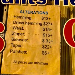 Tj's Dry Cleaners & Alterations