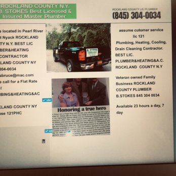 Bruce Stokes - Plumbing Near Me - West Nyack, New York Bruce Stokes - Plumbing Near Me - West Nyack, New York