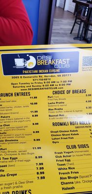 Menu photo 5 Desi Breakfast Club Herndon, VA Menu photo 5 Desi Breakfast Club Herndon, VA