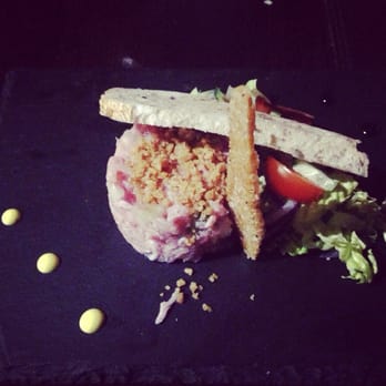 Strathblane Country House - Ham Hock Terrine with crackling crumble - Hotels Near Me - Strathblane, GLG