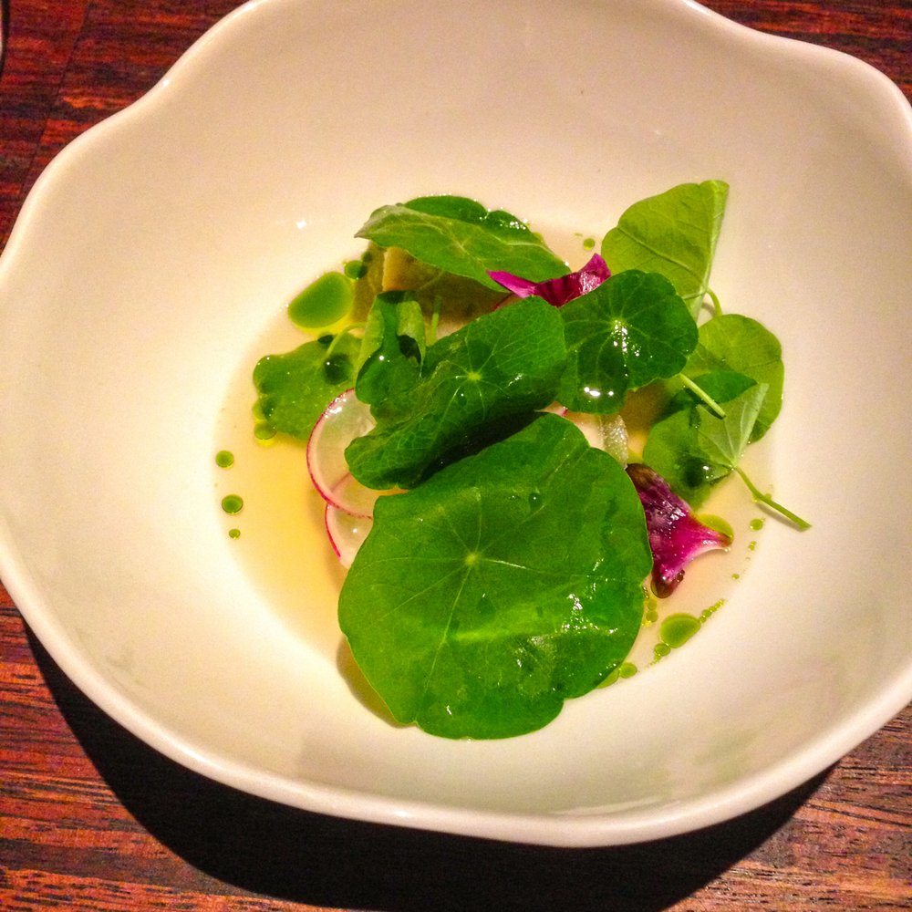 La Degustation Bohême Bourgeoise - 5th Course: třeboň trout, yeast, kohlrabi. again, delicious. - Czech Near Me - Prague, Puerto Rico