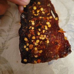 Woo And Sons Jerky - Sweet n hot with red flakes