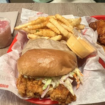 Holdaak Fried Chicken - SPICY CHICKEN SANDWICH WITH COLESLAW & PICKLES - Chicken Shop Near Me - Fullerton, California Holdaak Fried Chicken - SPICY CHICKEN SANDWICH WITH COLESLAW & PICKLES - Chicken Shop Near Me - Fullerton, California