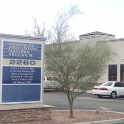 Arizona Urology Specialists - Northwest - 2260 W. Orange Grove Rd. location. North side, 3rd right after passing La Cholla going west. If turn too early, lots connected.