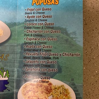 Pupusas La Salvadorena - Pupusa Menu - Salvadoran Near Me - Aurora, Colorado Pupusas La Salvadorena - Pupusa Menu - Salvadoran Near Me - Aurora, Colorado
