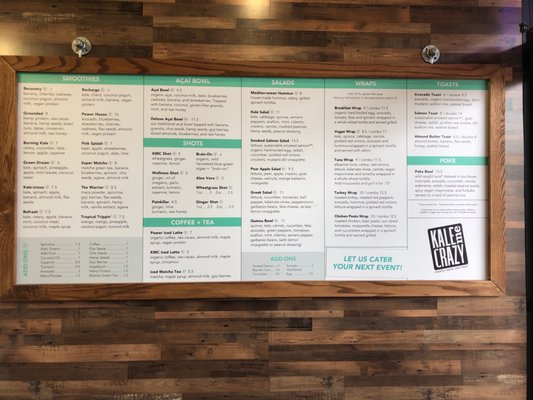 Menu photo 3 Kale Me Crazy Atlanta, GA
