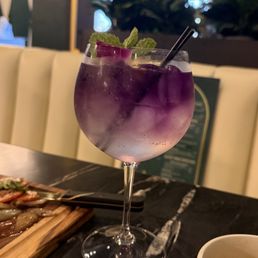 Pretty purple drink- it was sooo good