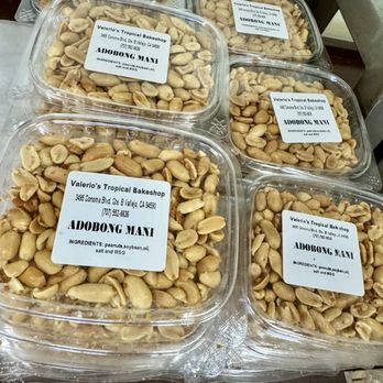 Valerio's Tropical Bake Shop - 08.18.24 adobo flavored peanuts - Bakeries Near Me - Vallejo, California Valerio's Tropical Bake Shop - 08.18.24 adobo flavored peanuts - Bakeries Near Me - Vallejo, California