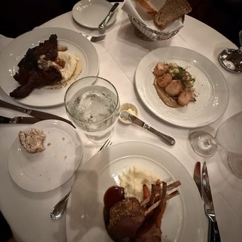 The Firehouse Restaurant - PRIME DRY-AGED RIBEYE STEAK, SEARED DAY BOAT SCALLOPS, HERB-CRUSTED NEW ZEALAND RACK OF LAMB - New American Near Me - Sacramento, California