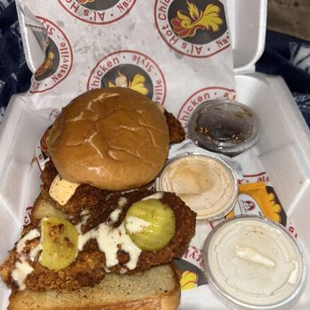 Al's Hot Chicken - Combo #2 - Chicken Shop Near Me - Arlington, Texas