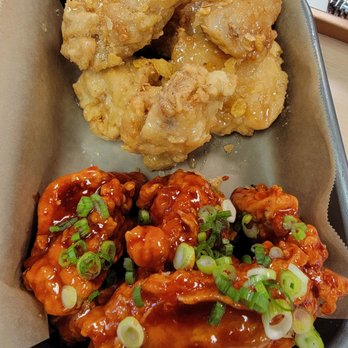 Mr Lee Chicken - Half Garlic and Half of their house special - Chicken Wings Near Me - Concord, California Mr Lee Chicken - Half Garlic and Half of their house special - Chicken Wings Near Me - Concord, California