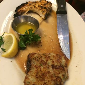 Wildfire - Half Ellington- Parmesan- Crusted Petite New York Strip & Garlic Shrimp - Steakhouses Near Me - Oak Brook, Illinois Wildfire - Half Ellington- Parmesan- Crusted Petite New York Strip & Garlic Shrimp - Steakhouses Near Me - Oak Brook, Illinois