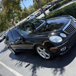 All around tint on 2008 E Class All around tint on 2008 E Class