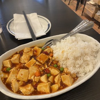 Dumpling Kitchen - Castro - H3. Mapo Tofu over Rice Lunch Special - Noodles Near Me - San Francisco, California Dumpling Kitchen - Castro - H3. Mapo Tofu over Rice Lunch Special - Noodles Near Me - San Francisco, California