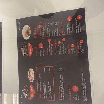 Corner Cafe - a menu for a japanese restaurant - Vietnamese Near Me - New Westminster, British Columbia