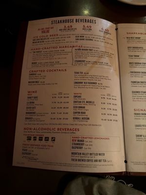 Menu photo 1 LongHorn Steakhouse East Point, GA
