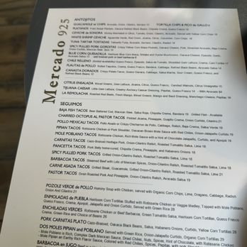 Mercado 925 - Dinner Menu - Mexican Near Me - Berkeley, California Mercado 925 - Dinner Menu - Mexican Near Me - Berkeley, California