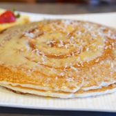 Photo of Moena Café - Honolulu, HI, United States. Banana Chantilly pancakes *damn two pancakes need a army to finish this Ahahahaha *9/13/19