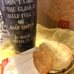 McDonald's - Perfect start to a road trip. Sausage McMuffin Meal