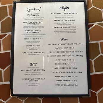 Guenther's Lounge - Drink menu - Lounges Near Me - Murrieta, California Guenther's Lounge - Drink menu - Lounges Near Me - Murrieta, California