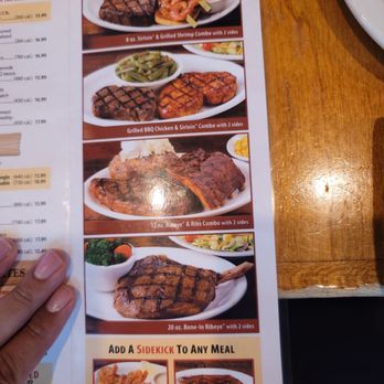 Texas Roadhouse - Menu - Barbeque Near Me - Lady Lake, Florida